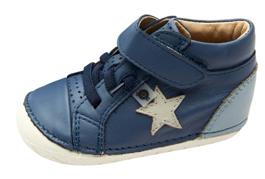 Shoes Old Soles Boy'S Casual Shoes | Old Soles Boy'S Champster Pave Shoes - Petrol/Dusty Blue/Gris