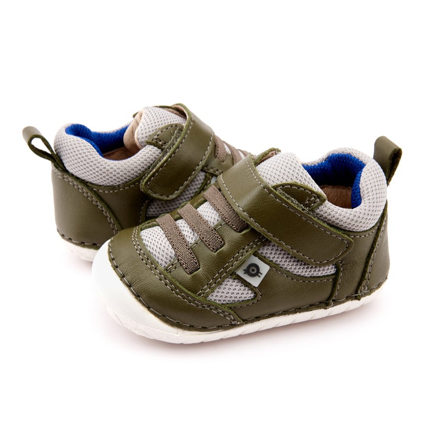 Shoes Old Soles Boy'S Casual Shoes | Old Soles Boy'S 4047 Bru Pave Shoe - Militare/Light Grey/Cobalt