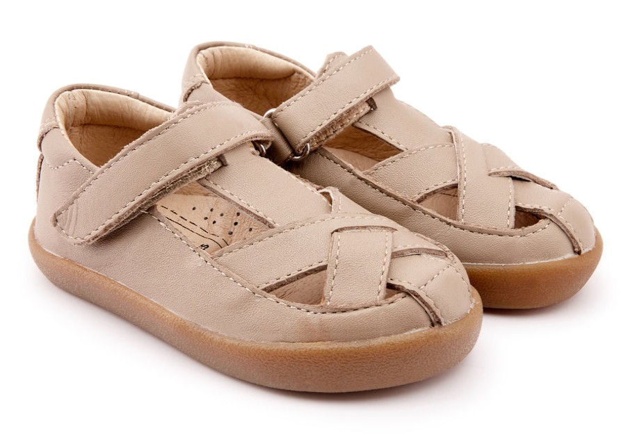 Shoes Old Soles Girl'S Sandals | Old Soles Girl'S And Boy'S 5057 Coolin-Off Shoes - Taupe/Gum Sole