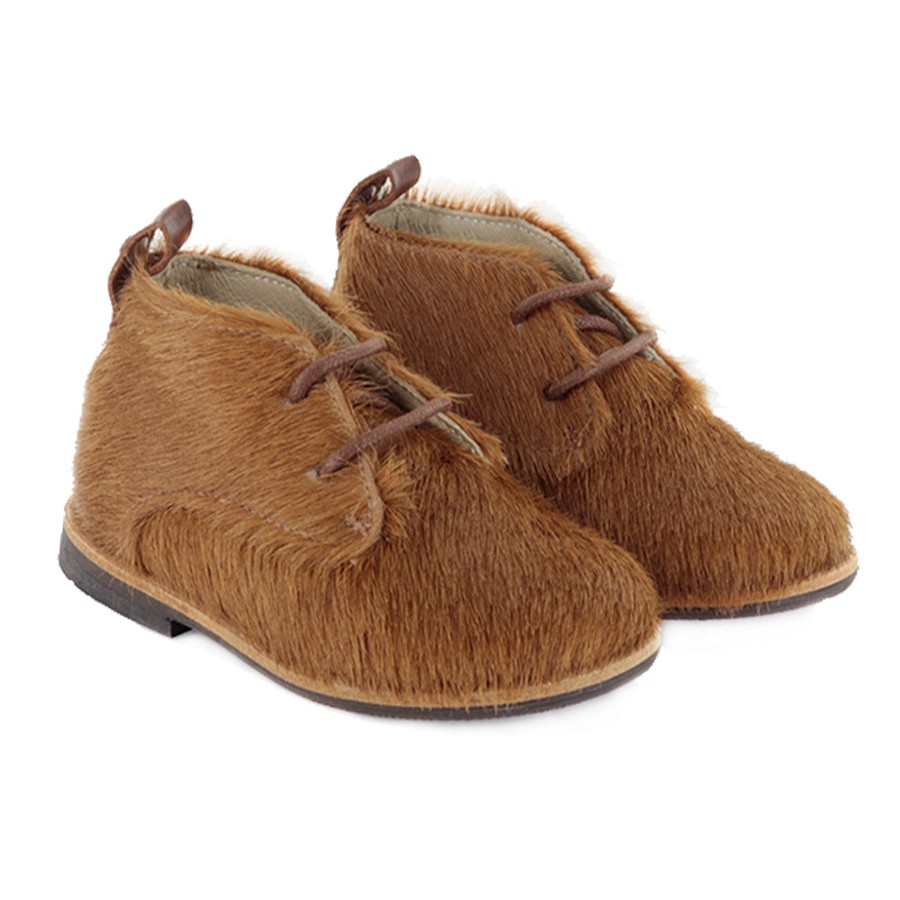 Shoes Manuela de Juan Boy'S Boots | Manuela De Juan Girl'S And Boy'S Asher Bootie, Cuoio Potro