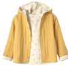 Clothes Organic By Feldman | Organic By Feldman Protective Forest Reversible Cardigan - Sun Ochre