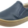 Shoes Old Soles Boy'S Casual Shoes | Old Soles Dress Hoff Navy Smooth Leather Slip On Loafer Sneaker