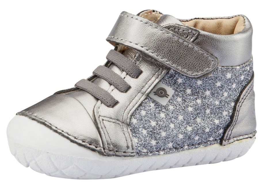 Shoes Old Soles Boy'S Casual Shoes | Old Soles Girl'S And Boy'S Starstruck Pave Sneakers, Star Glam Gunmetal / Rich Silver