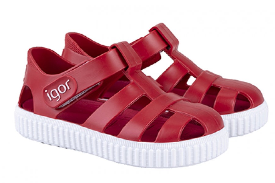 Shoes Igor Girl'S Sandals | Igor Boy'S And Girl'S Nico Sandal - Rojo