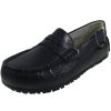 Shoes Umi Boy'S Casual Shoes | Umi Boy?Cos & Girl?Cos Morie Patent Leather Classic Slip On Studded Oxford Loafer Shoes Navy