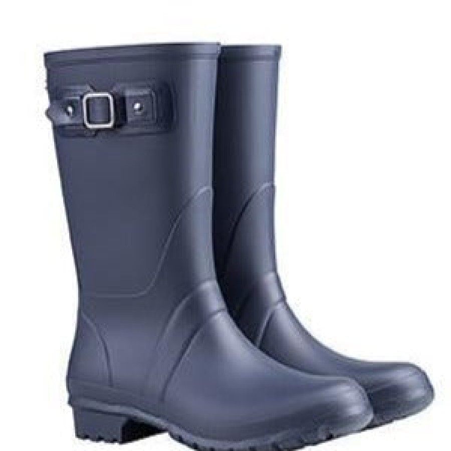 Shoes Igor Girl'S Boots | Igor Women'S Mini Boira Monocolor Rain Boot - Marino