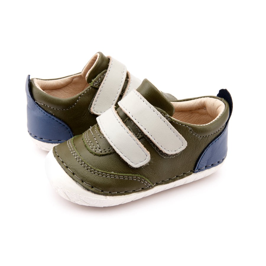 Shoes Old Soles Boy'S Casual Shoes | Old Soles Boy'S Farlap Sneaker Shoe - Militare/Gris/Petrol