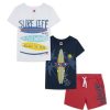 Clothes Tuc Tuc | Tuc Tuc Surf Themed 3 Piece Shorts Set