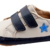 Shoes Old Soles Boy'S Casual Shoes | Old Soles Boy'S & Girl'S 0037R Star Markert Walker Sneakers - Gris/Navy/Neon Blue