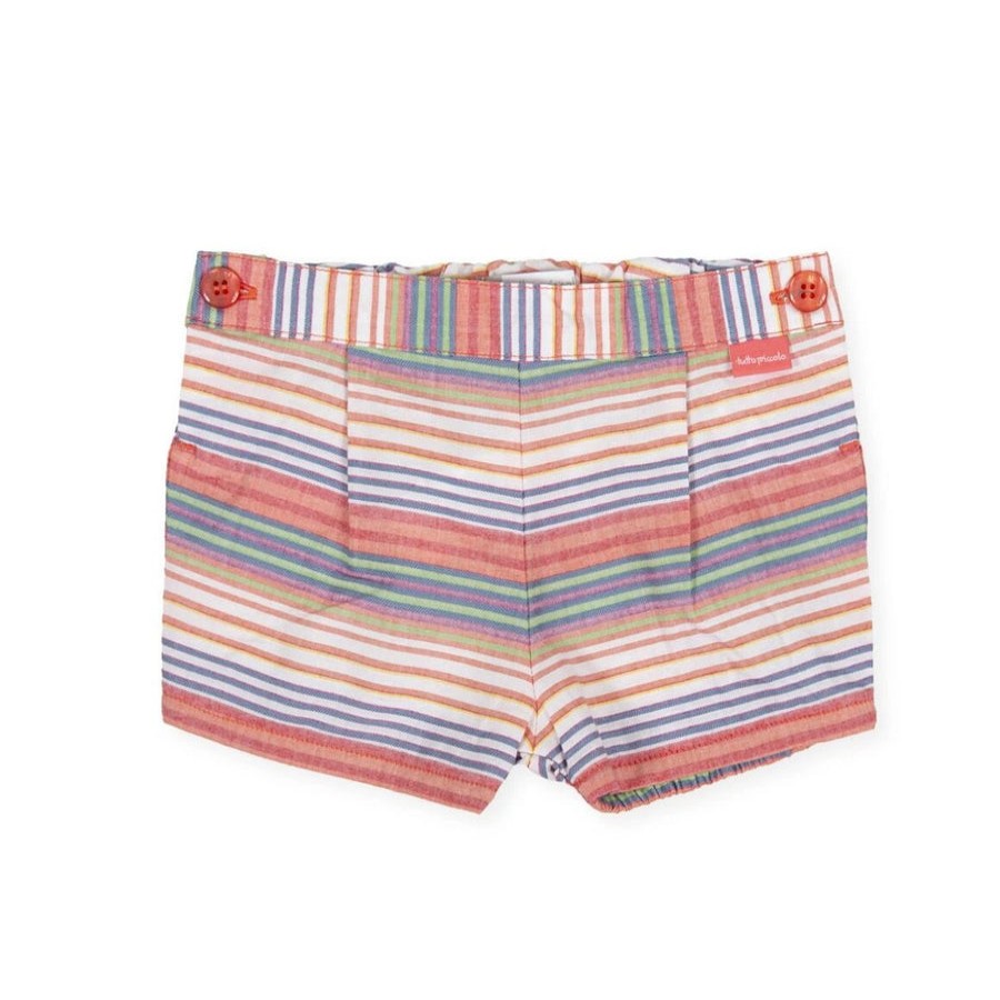 Clothes Tutto Piccolo | Tutto Piccolo Coral Shorts