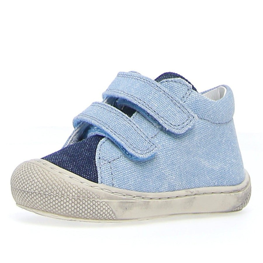 Shoes Naturino Girl'S Casual Shoes | Naturino Girl'S And Boy'S Cocoon Vl Canvas Sneakers - Light Jeans/Jeans