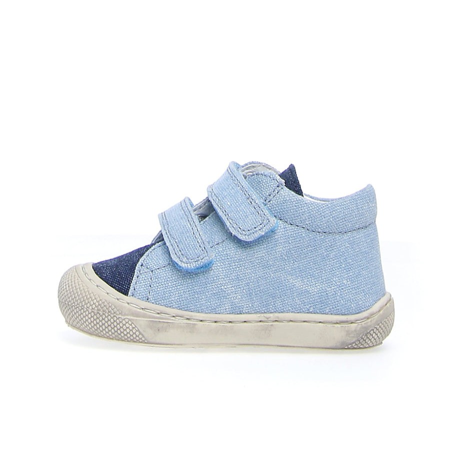 Shoes Naturino Girl'S Casual Shoes | Naturino Girl'S And Boy'S Cocoon Vl Canvas Sneakers - Light Jeans/Jeans