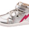 Shoes Old Soles Boy'S Casual Shoes | Old Soles Boy'S 8018 Light The Ground Sneakers - Silver/Fuchsia Foil