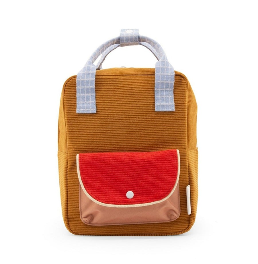 Accessories Sticky Lemon | Sticky Lemon Farmhouse Corduroy Small Backpack, Homemade Honey