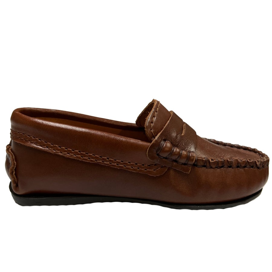 Shoes Atlanta Mocassin Boy'S Dress Shoes | Atlanta Mocassin Boy'S And Girl'S Penny Loafer Leather Loafers, Camel Sierra Antik