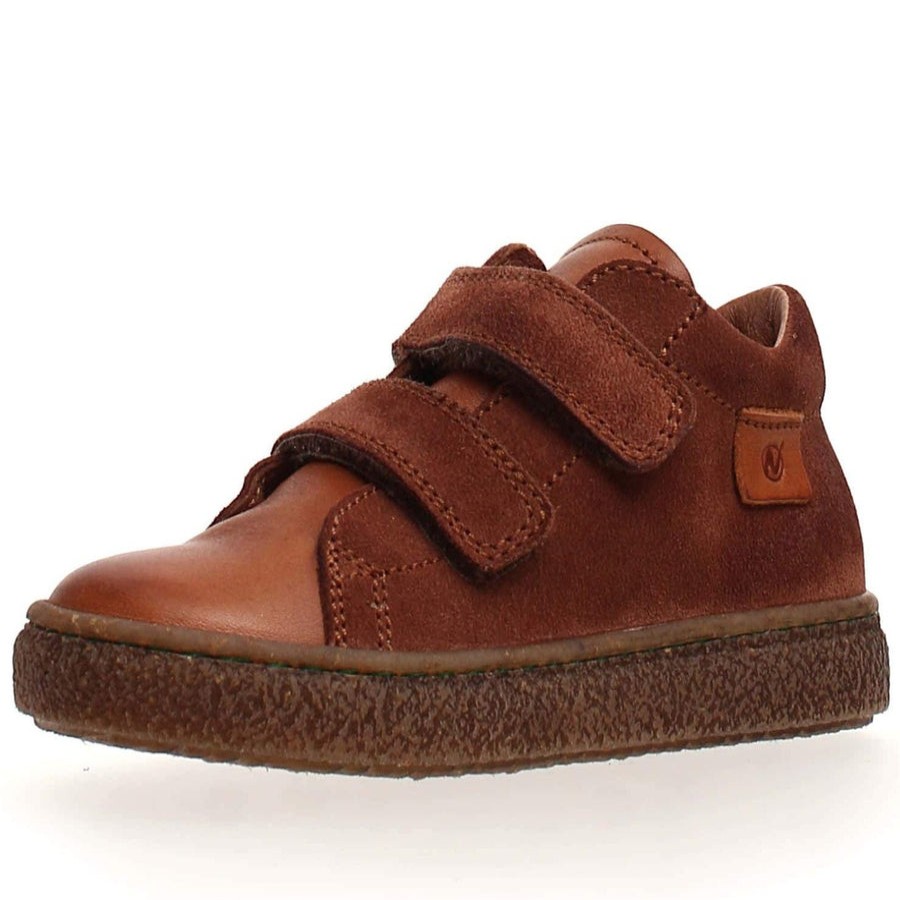 Shoes Naturino Boy'S Casual Shoes | Naturino Boy'S & Girl'S Albus Vl Nappa/Suede Spazz. Sneaker Shoes - Cognac