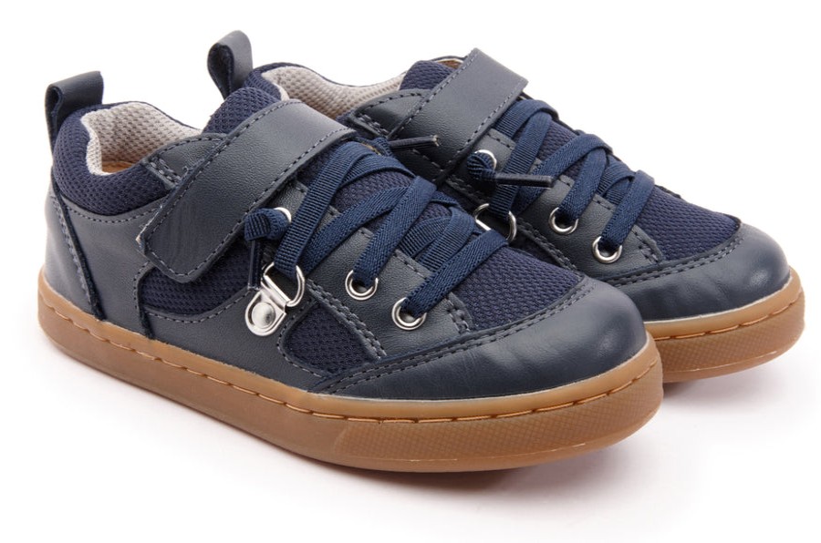 Shoes Old Soles Boy'S Casual Shoes | Old Soles Boy'S & Girl'S 6098 Bru High Top Shoes - Navy/Navy/Light Grey