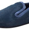 Shoes Luccini Boy'S Casual Shoes | Luccini Boy'S & Girl'S Teal Pony Hair Leather Lined Smoking Loafer Flats