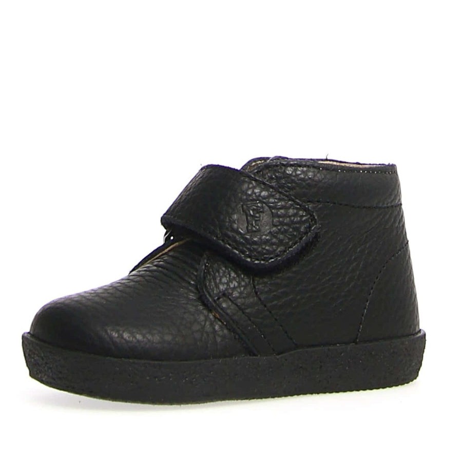 Shoes Naturino Girl'S Boots | Naturino Falcotto Boy'S And Girl'S Conte Vl Calf Pebbled Shoes, Black