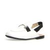 Shoes Naturino Girl'S Dress Shoes | Naturino Girl'S Mestre Sling Backs - White/Black