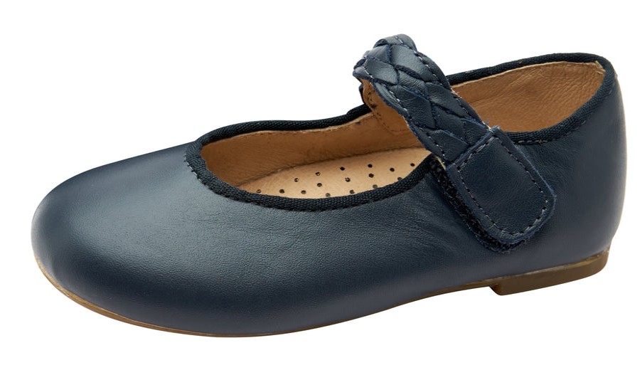 Shoes Old Soles Girl'S Dress Shoes | Old Soles Girl'S 817 Lady Plat Shoes - Navy