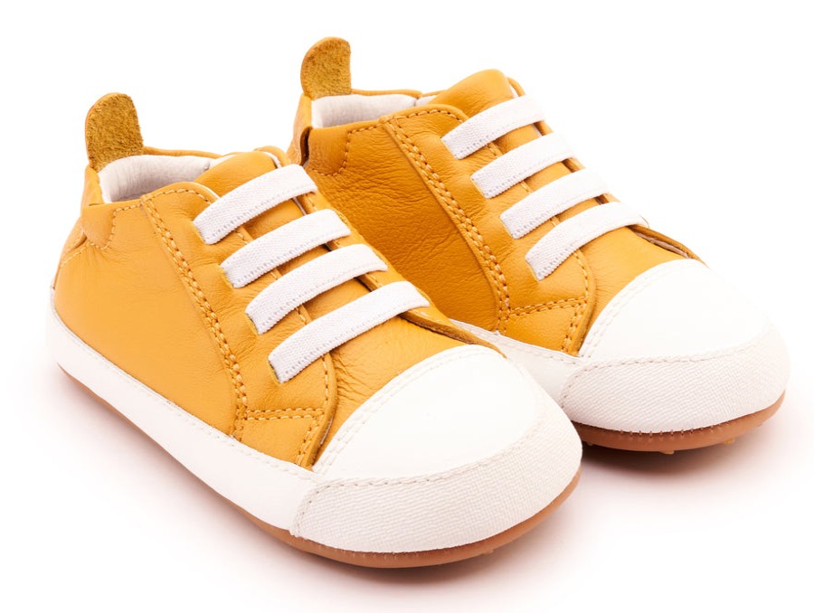 Shoes Old Soles Girl'S Casual Shoes | Old Soles Girl'S And Boy'S 106Rt Eazy Jogger Casual Shoes - Yema / Snow