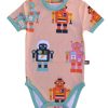 Clothes Moromini | Moromini Baby Robot Bodysuit