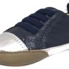 Shoes Old Soles Boy'S Casual Shoes | Old Soles Boy'S And Girl'S Joey Navy Soft Leather Elastic Lace Slip On Sneaker Shoe