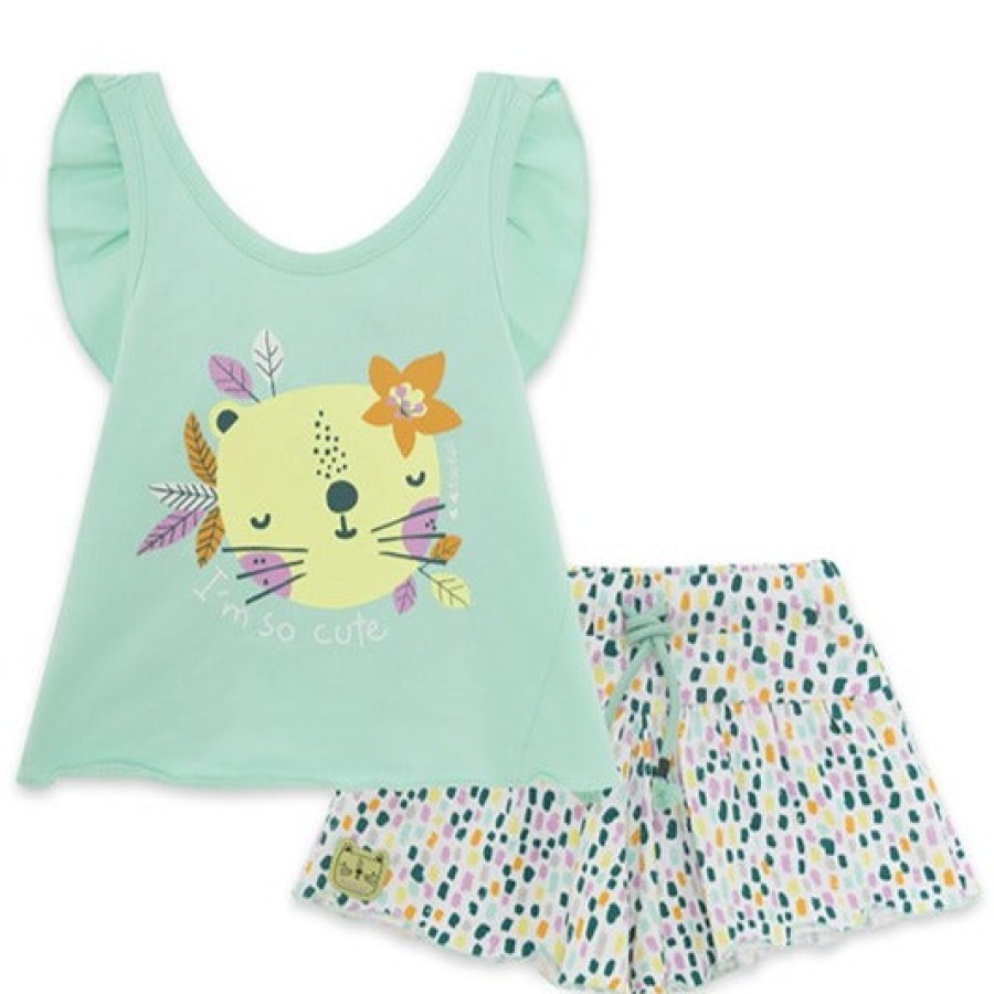 Clothes Tuc Tuc | Tuc Tuc Jungle Cat Shorts Set