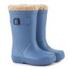 Shoes Igor Boy'S Boots | Igor Boy'S & Girl'S Euri Borreguito Lined Rain Boots, Azul