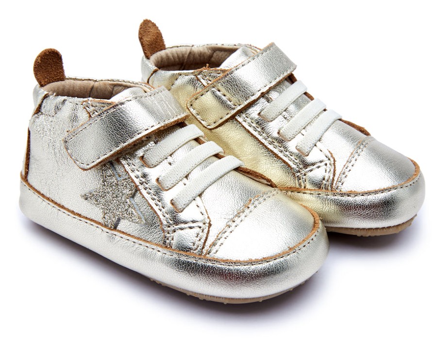 Shoes Old Soles Boy'S Casual Shoes | Old Soles Boy'S & Girl'S Star Roller Shoes - Gold/Glam Gold