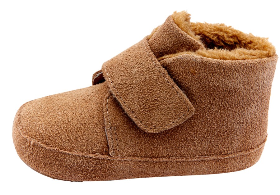 Shoes Old Soles Boy'S Casual Shoes | Old Soles Boy'S & Girl'S 0044R Shloofy Sneaker Booties - Natural Suede