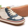 Shoes Tip Toey Joey Boy'S Casual Shoes | Tip Toey Joey Boy'S And Girl'S Brinky High Top Sneakers, Tapioca/Laguna