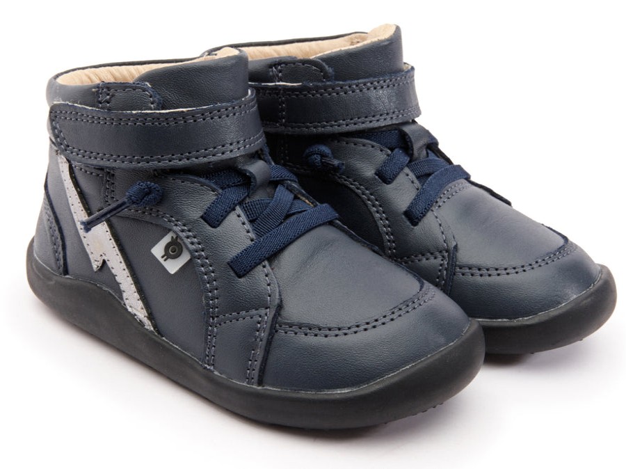 Shoes Old Soles Boy'S Casual Shoes | Old Soles Boy'S And Girl'S 8018 Light The Ground Sneakers - Navy/Rich Silver