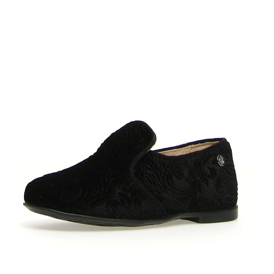 Shoes Naturino Girl'S Dress Shoes | Naturino Girl'S And Boy'S Alghero Velvet Slip On Shoes, Black