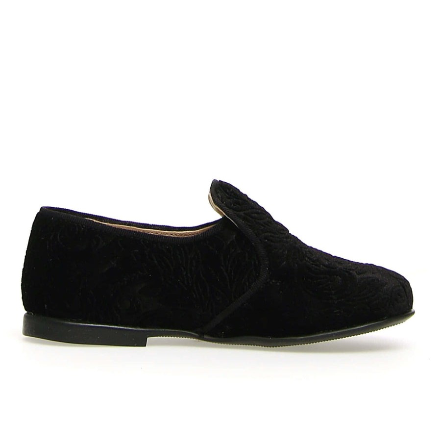 Shoes Naturino Girl'S Dress Shoes | Naturino Girl'S And Boy'S Alghero Velvet Slip On Shoes, Black