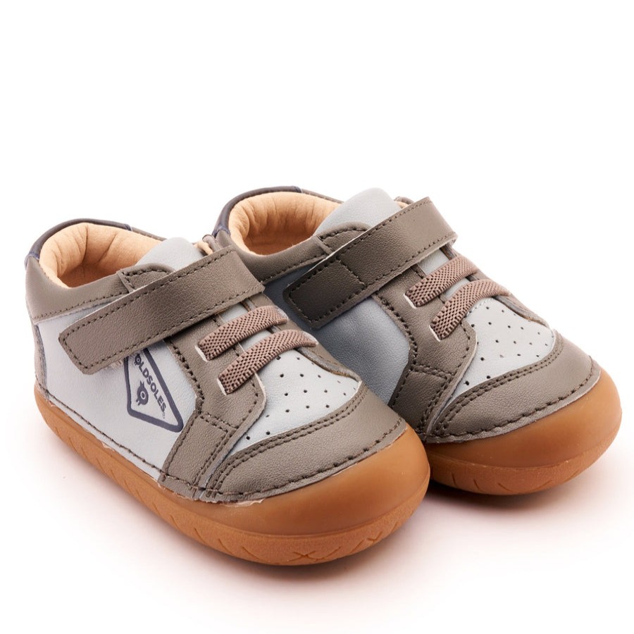 Shoes Old Soles Girl'S Casual Shoes | Old Soles Boy'S & Girl'S 4094 Badge Pave Casual Shoes - Dusty Blue / Grey / Navy