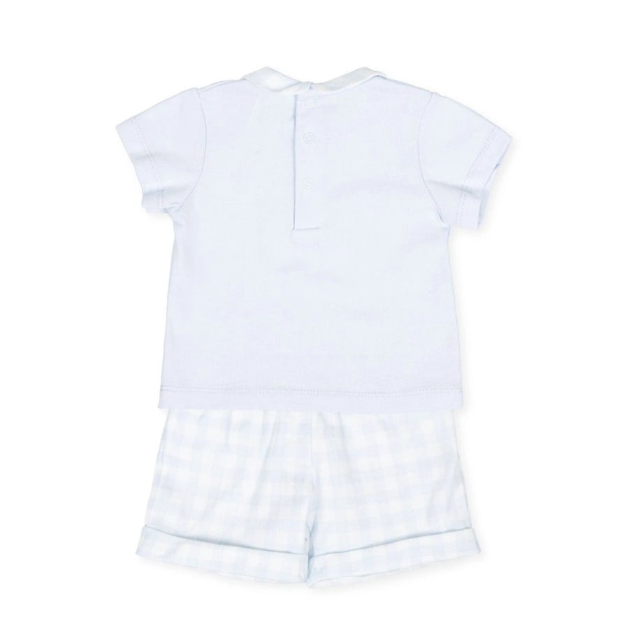 Clothes Tutto Piccolo | Tutto Piccolo Blue Jersey Set