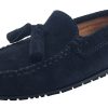 Shoes Atlanta Mocassin Boy'S Casual Shoes | Atlanta Mocassin Boy'S Suede Tassel Loafers, Navy Suede