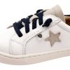 Shoes Old Soles Girl'S Casual Shoes | Old Soles Girl'S 6118 Milky-Way Sneakers - Snow/Navy/Gris