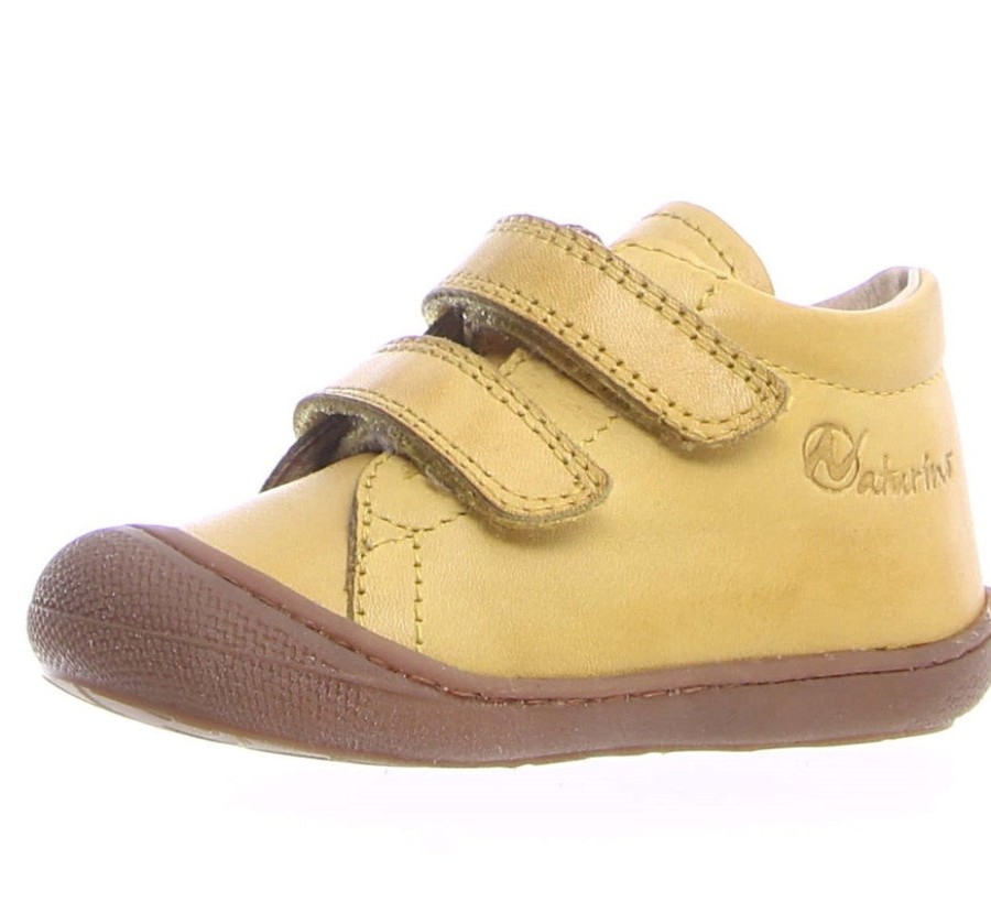 Shoes Naturino Girl'S Casual Shoes | Naturino Girl'S & Boy'S Cocoon Vl Nappa Spazz. Sneakers - Giallo Yellow