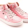 Shoes Old Soles Girl'S Casual Shoes | Old Soles Girl'S 1003 Starling Casual Shoes - Pearlised Pink / Silver / Silver / White Sole