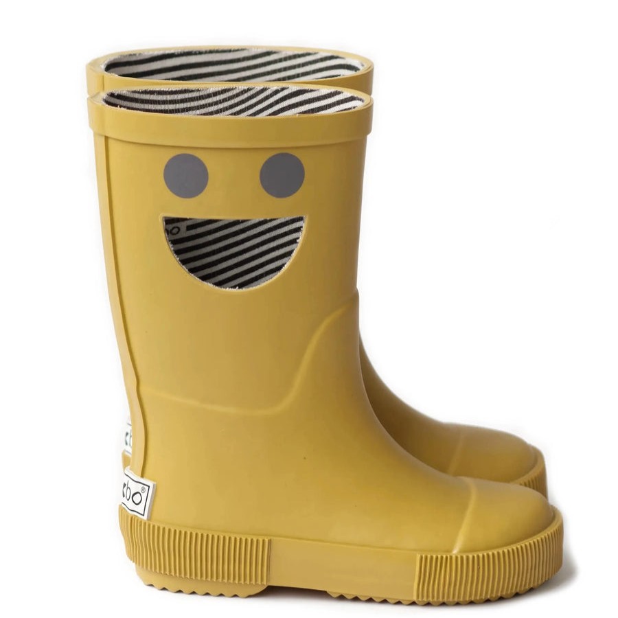 Shoes BOXBO Boy'S Boots | Boxbo Wistiti Girl'S And Boy'S Rain Boot, Moutarde