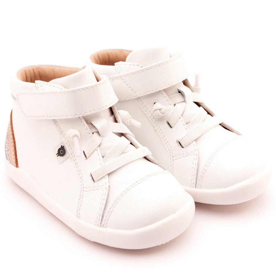 Shoes Old Soles Girl'S Casual Shoes | Old Soles Girl'S 8042 Rainbow Ground Casual Shoes - Snow / Copper / Glam Argent