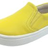 Shoes Old Soles Boy'S Casual Shoes | Old Soles Girl'S & Boy'S 6010 Dressy Hoff Yellow Leather Slip On Sneaker Shoe