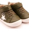 Shoes Old Soles Boy'S Casual Shoes | Old Soles Boy'S 4098 Starstar Pave Casual Shoes - Militare / Snow / Gris