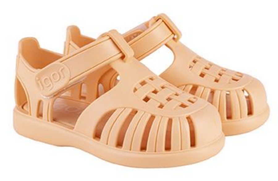 Shoes Igor Girl'S Sandals | Igor S10271 Tobby Solid Sandals - Apricot