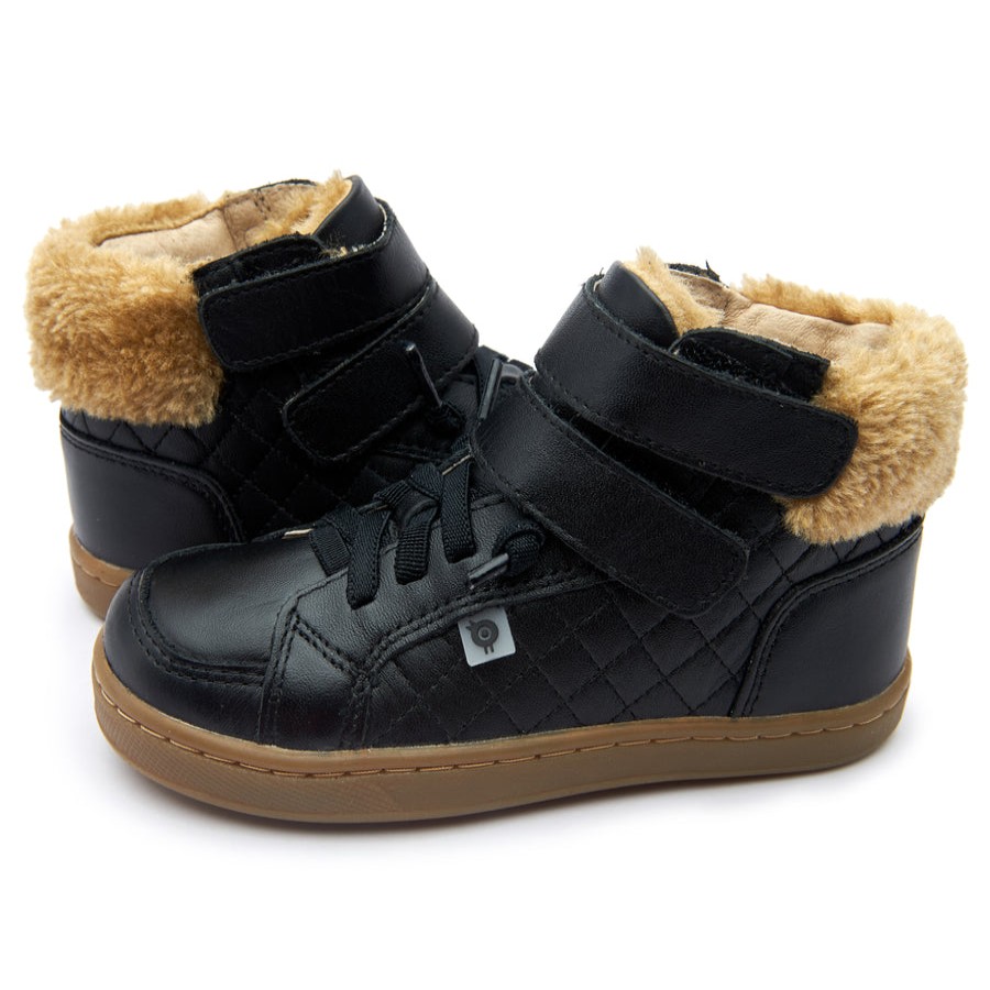 Shoes Old Soles Boy'S Casual Shoes | Old Soles Boy'S & Girl'S 6146 Loch High Top Sneaker - Black