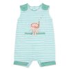 Clothes Tutto Piccolo | Tutto Piccolo Teal Octopus Romper