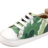 Shoes Old Soles Boy'S Casual Shoes | Old Soles Boy'S & Girl'S 106R Eazy Jogger Leather Slip On Sneakers - Field Camo/Snow